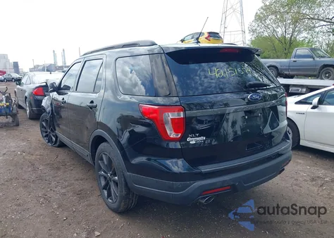 2018 Ford Explorer Xlt из США, поврежденный, VIN 1FM5K7D85JGC67485